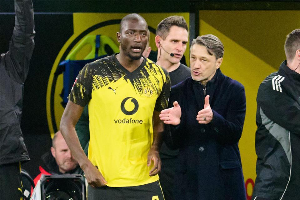 Serhou Guirassy spielte gegen Bremen nicht von Beginn an.Bernd Thissen/dpa