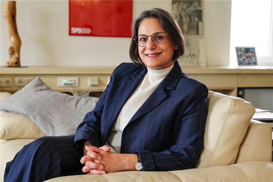 Serpil Midyatli fordert Widerstand gegen Fake News. (Archivbild)Frank Molter/dpa