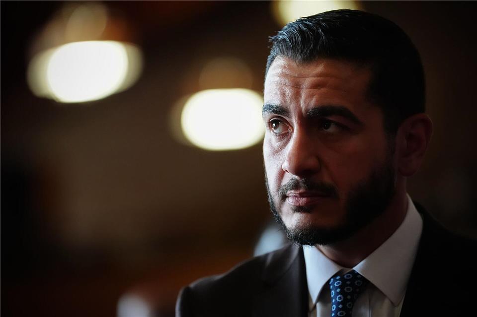 Setzt sich in der parteiinternen Vorwahl gegen Haley Stevens durch - Abdul El-Sayed. (Archivbild)Julia Demaree Nikhinson/AP/dpa