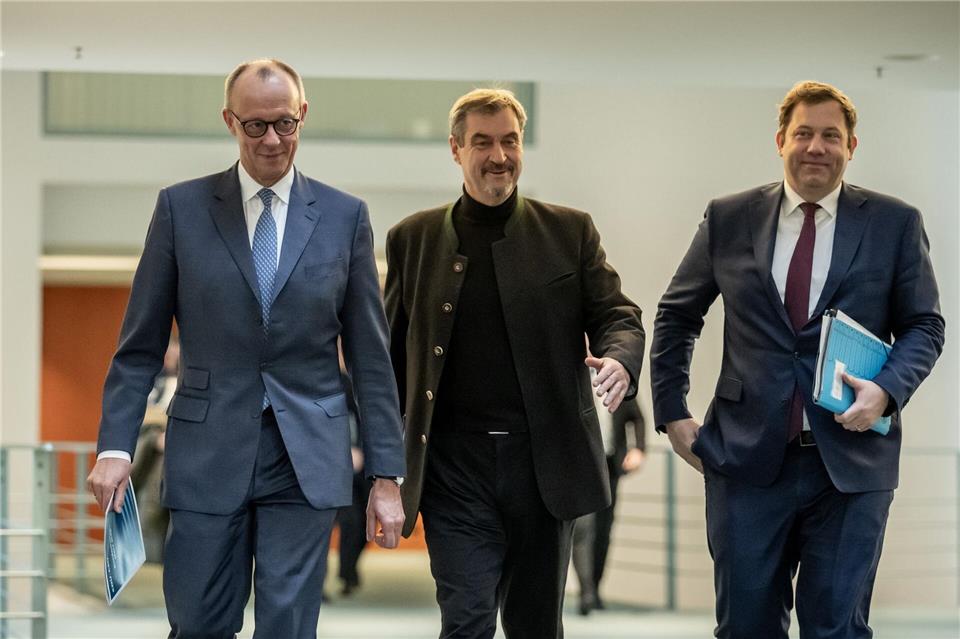 Sie haben vorgelegt, jetzt sind die jungen Abgeordneten der Union am Zug.Michael Kappeler/dpa