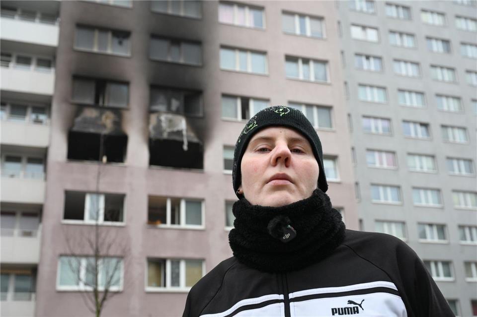 Sie half in den dramatischen Stunden: Linda Rockmann.Markus Lenhardt/dpa