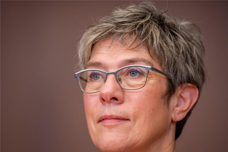 Sie ist die große Gewinnerin der Vorsitzenden-Wahl bei der Konrad-Adenauer-Stiftung. (Archivbild)Michael Kappeler/dpa