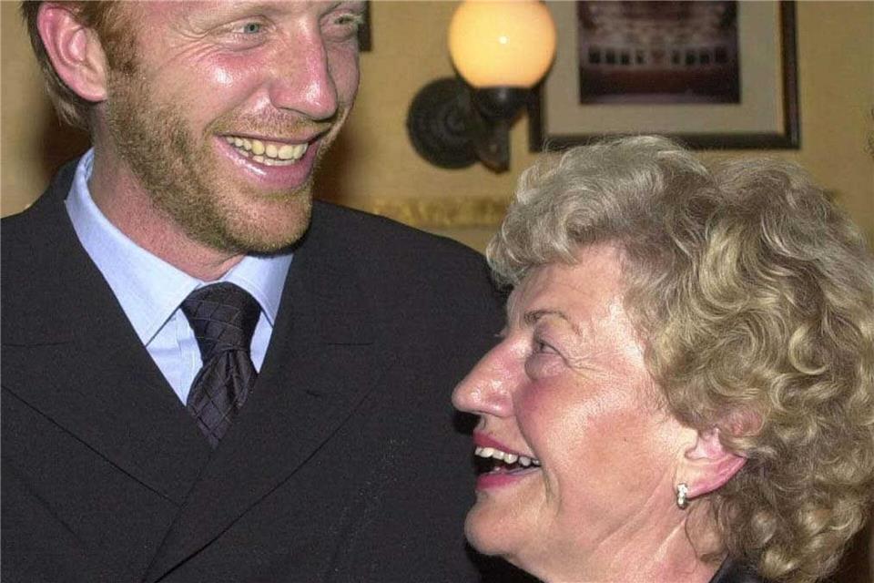 Sie war an seiner Seite: Elvira Becker. Ursula D�ren/dpa