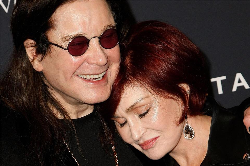 Sie waren 45 Jahre lang verheiratet: Sharon und Ozzy Osbourne. (Archivbild)-/Zuma Press/dpa