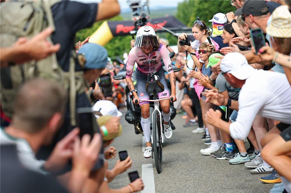Sie will ihren Sieg in diesem Jahr wiederholen: Laura Philipp. (Archivbild)Daniel Karmann/dpa