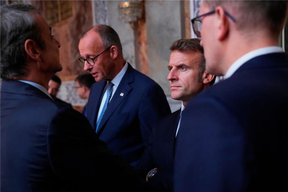 Sieht die Aufrüstung nicht als einziges wichtiges Gesprächsthema: Bundeskanzler Friedrich Merz.Ida Marie Odgaard/Ritzau Scanpix Foto/AP/dpa