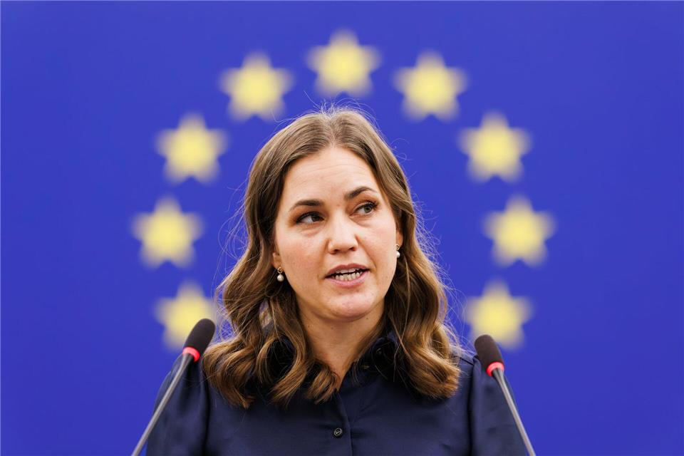 Sieht die Einigung auch als Signal an Russland: Dänemarks Europaministerin Marie Bjerre. (Archivbild)Philipp von Ditfurth/dpa