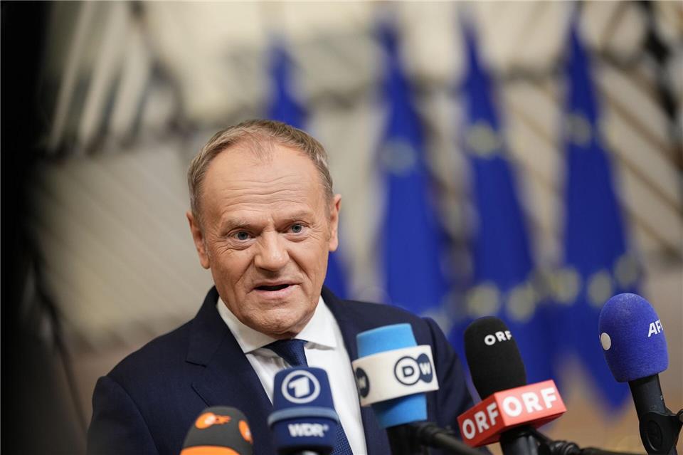 Sieht die USA weiterhin als wichtigsten Sicherheits-Partner seines Landes: Polens Ministerpräsident Donald Tusk.Michael Kappeler/dpa