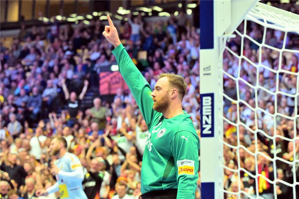 Sieht viel Potenzial im DHB-Team: Torwart Andreas Wolff. Sina Schuldt/dpa