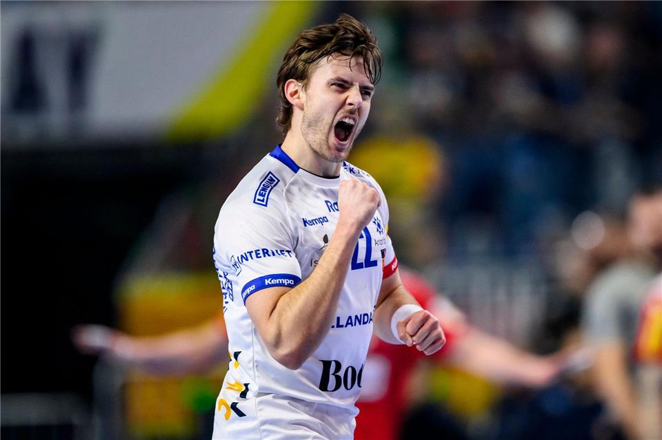 Sigvaldi Gudjonsson wechselt zur TSV Hannover-Burgdorf in die Handball-Bundesliga. (Archivbild)Tom Weller/dpa