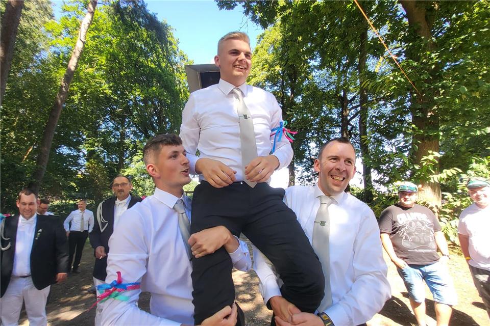 Silas Dehling ist der neue Schützenkönig in Klein Reken.