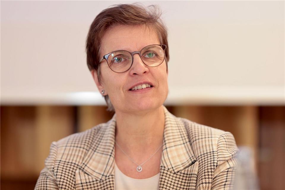 Silke Erdmann-Nitsch gehört zur Unternehmerfamilie rund um die Halberstädter Würstchen. (Archivbild)Matthias Bein/dpa