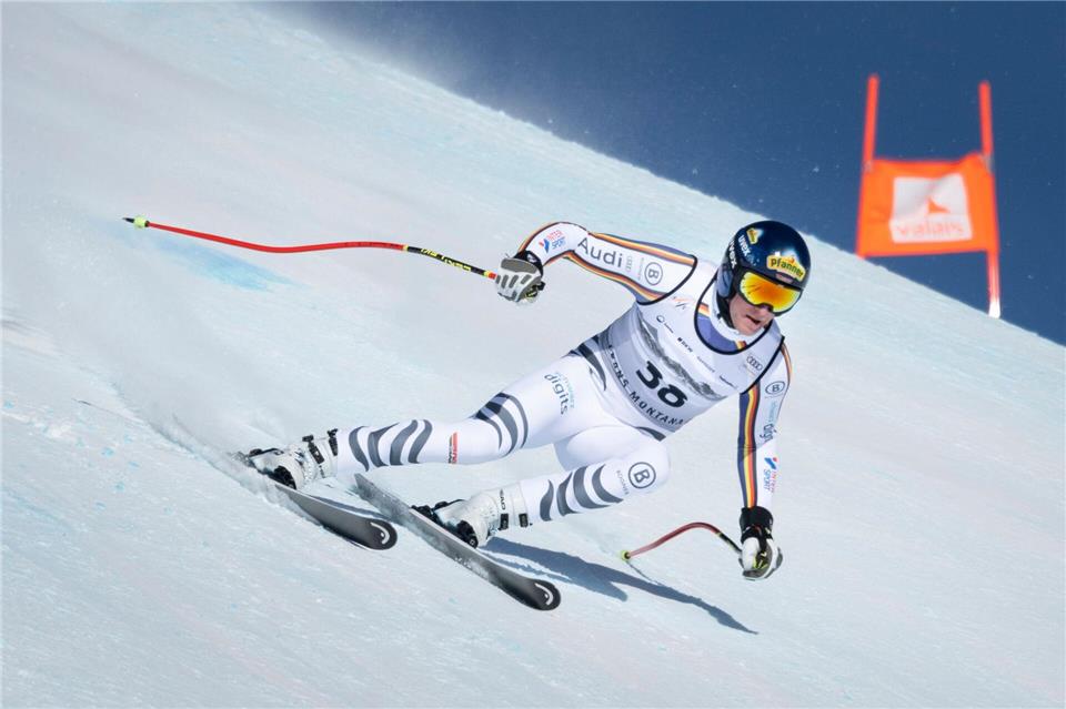 Simon Jocher schafft es nicht unter die besten 20.Jean-Christophe Bott/KEYSTONE/dpa