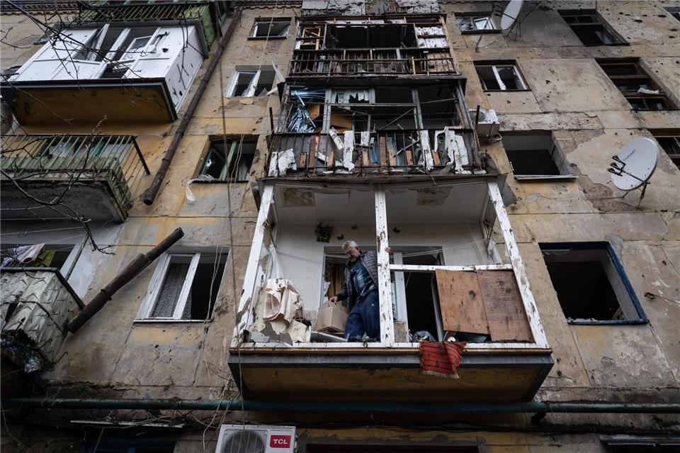 Slowjansk wird immer wieder von den russischen Militärs unter Beschuss genommen. (Archivbild)Ashley Chan/SOPA Images via ZUMA Press Wire/dpa