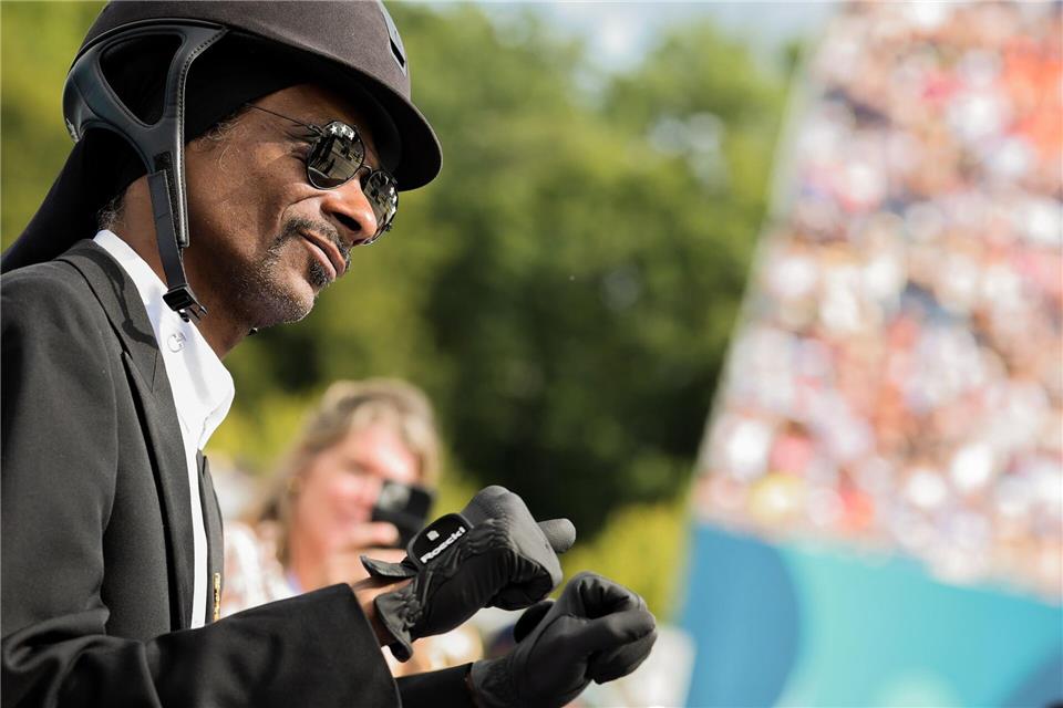 Snoop Dogg begeisterte die Fans mit seinen Auftritten in Paris. Rolf Vennenbernd/dpa