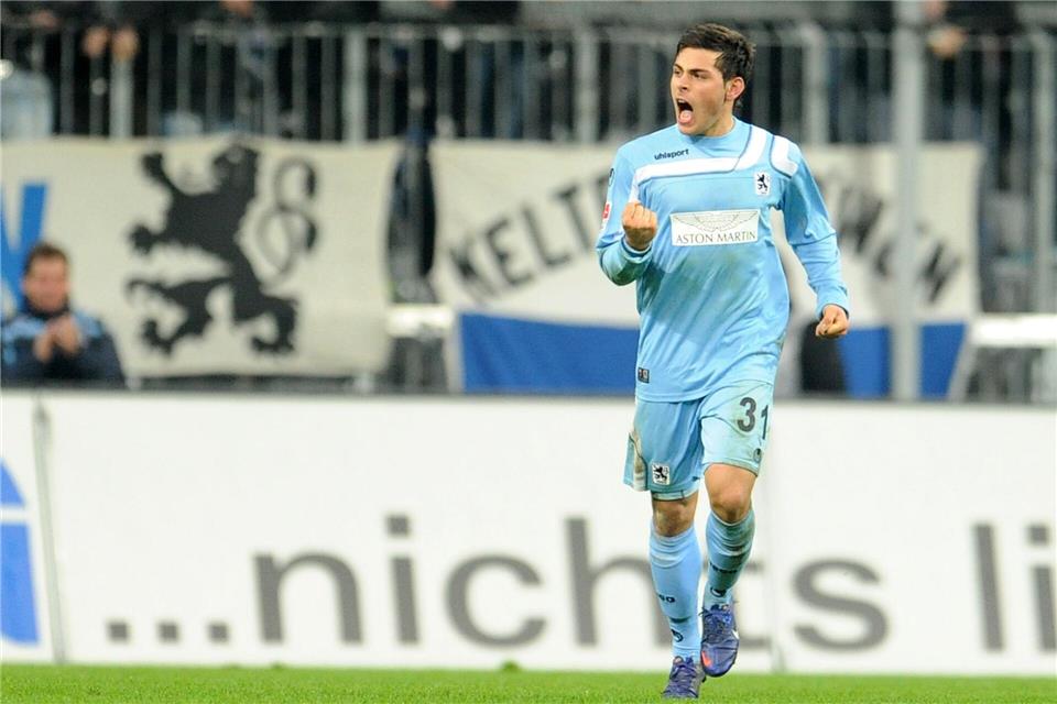 So jubelte einst Kevin Volland für die „Löwen“.picture alliance / dpa