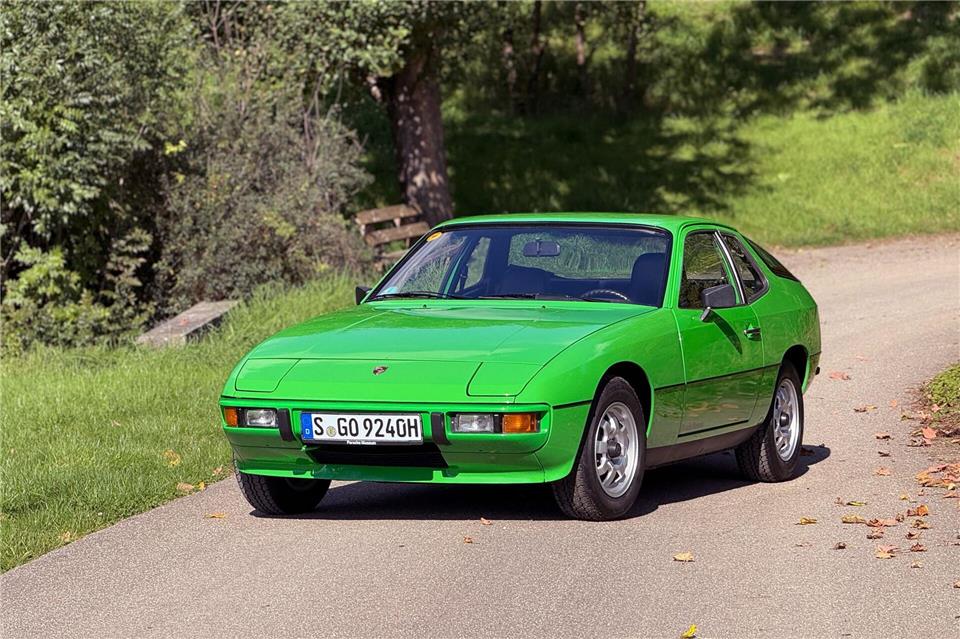 So knallig, dass es fast wehtut: Dieses Grün zeugt ganz eindeutig vom Geschmack der 1970er-Jahre.Thomas Geiger/dpa-tmn