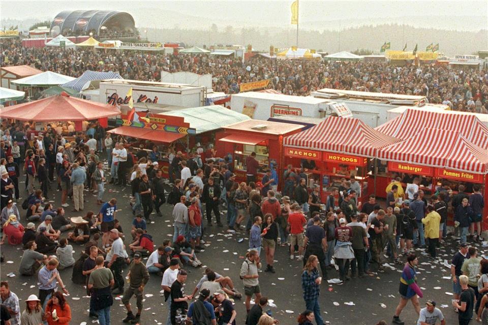 So sah Rock am Ring 2000 aus. (Archivbild)Frank May/dpa
