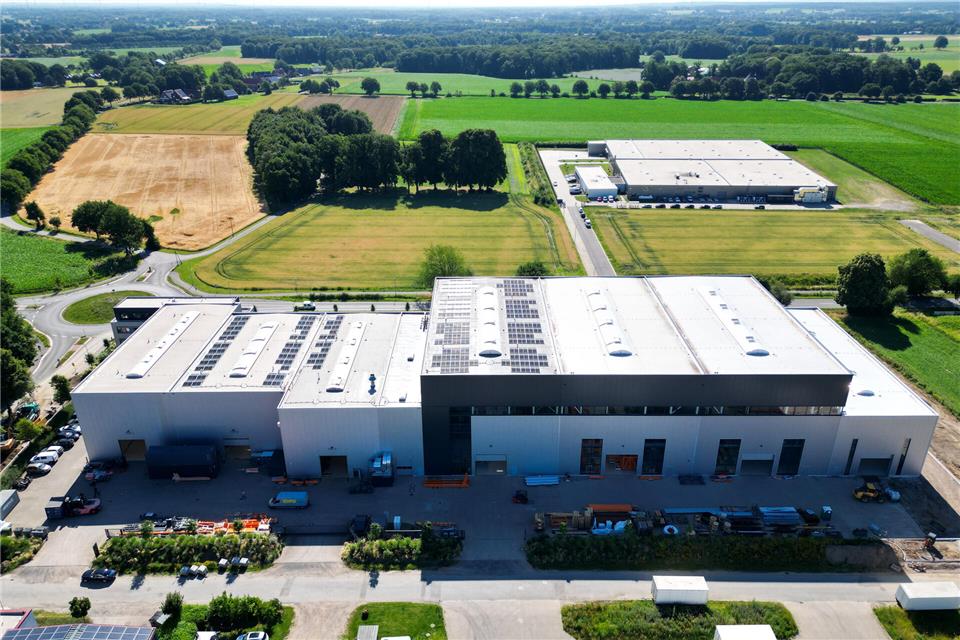 So sieht das Firmengelände von Haane Welding Systems in Blickrichtung Nordvelener Straße aktuell aus. Innerhalb der kommenden drei Jahre ist einer Erweiterung auf der anderen Seite der Nordvelener Straße geplant.