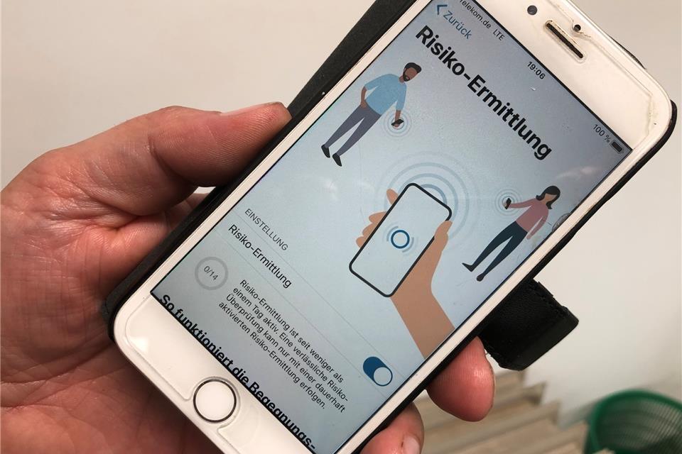 So sieht die App aus.
