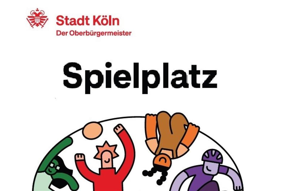 So soll das neue Spielplatz-Schild aussehen. (Handout)Petra Wallraff-Becker/Stadt Köln /dpa