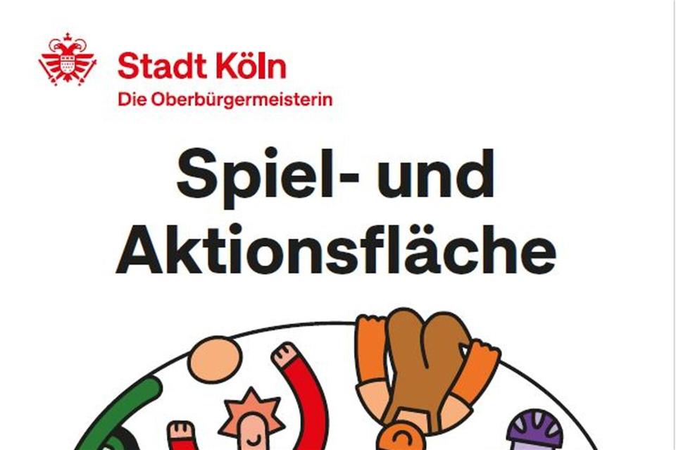 So sollte das Spielplatz-Schild mal aussehen - nun ist es Geschichte. (Handout)Stadt Köln/dpa