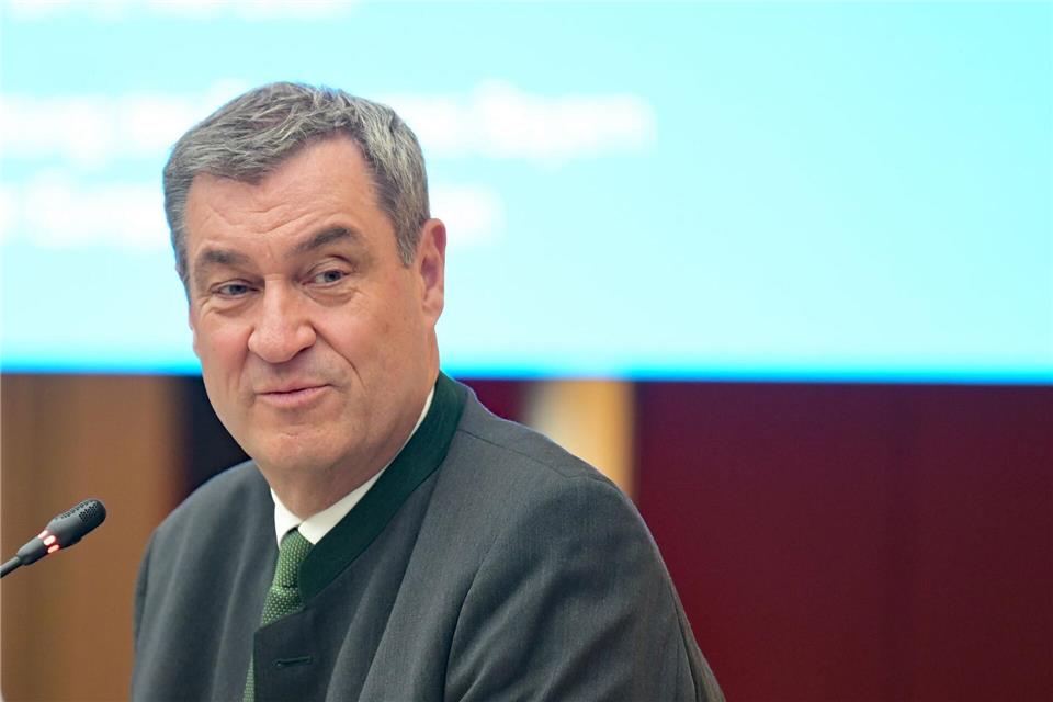 Söder scheint gewiss: Die Prämie ist vom Tisch. (Archivfoto)Malin Wunderlich/dpa