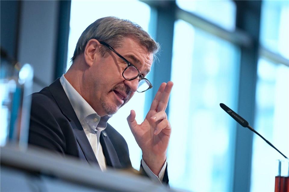 Söder zeigt sich beim Thema Social-Media-Verbot weiterhin äußerst skeptisch. (Archivbild)Malin Wunderlich/dpa