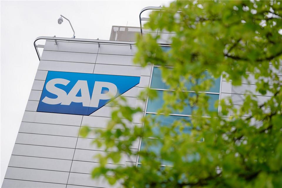 Softwareriese SAP: deutliches Plus bei Cloud-Aboverträgen. (Archivbild)Uwe Anspach/dpa