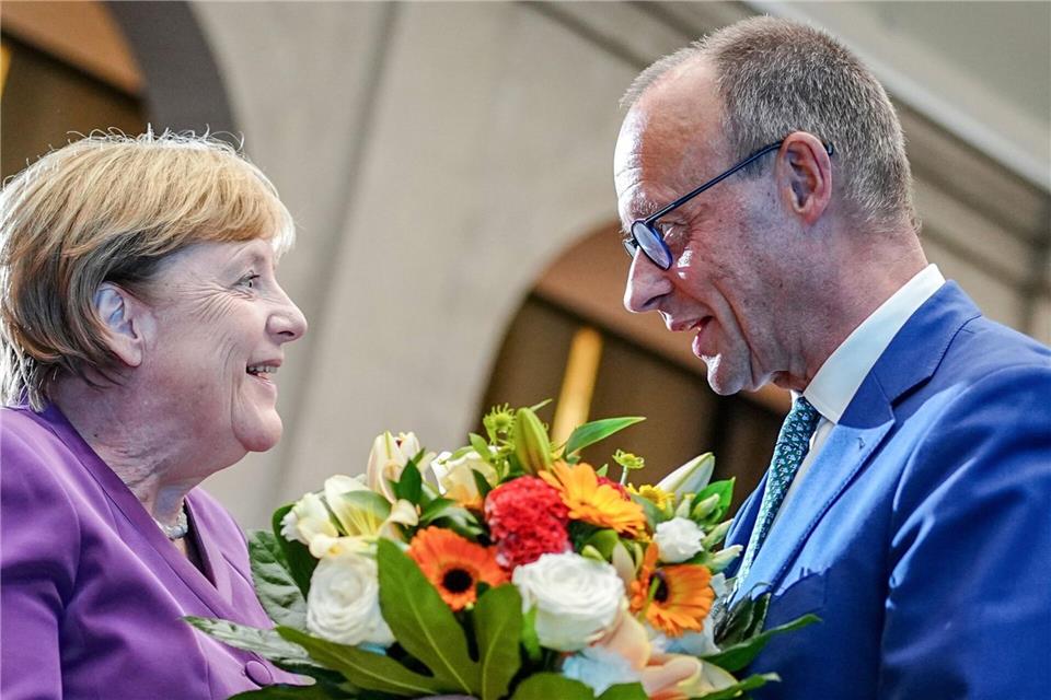 Solche Bilder wird es am 70. Geburtstag von Friedrich Merz nicht geben. (Archivbild)Kay Nietfeld/dpa