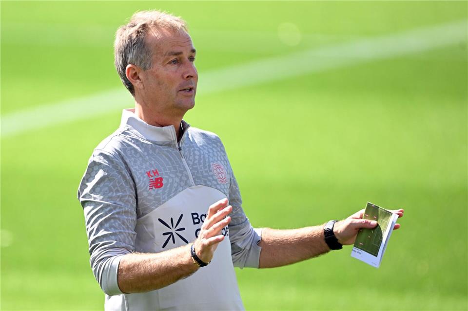Soll Bayer Leverkusen wieder auf Erfolgskurs bringen: Neu-Trainer Kasper Hjulmand.Federico Gambarini/dpa