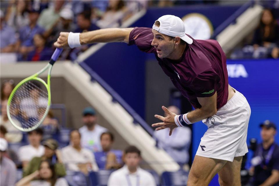 Soll es in Japan richten: Jan-Lennard Struff. (Archivbild)Adam Hunger/AP/dpa