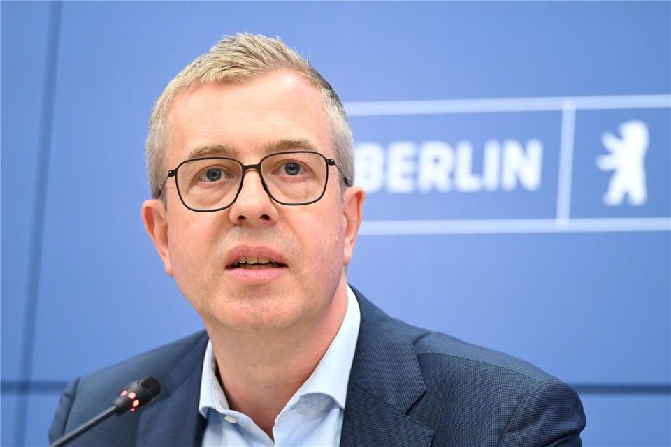 Soll neuer CDU-Spitzenkandidat werden: Finanzsenator Stefan Evers. (Archivbild)Elisa Schu/dpa