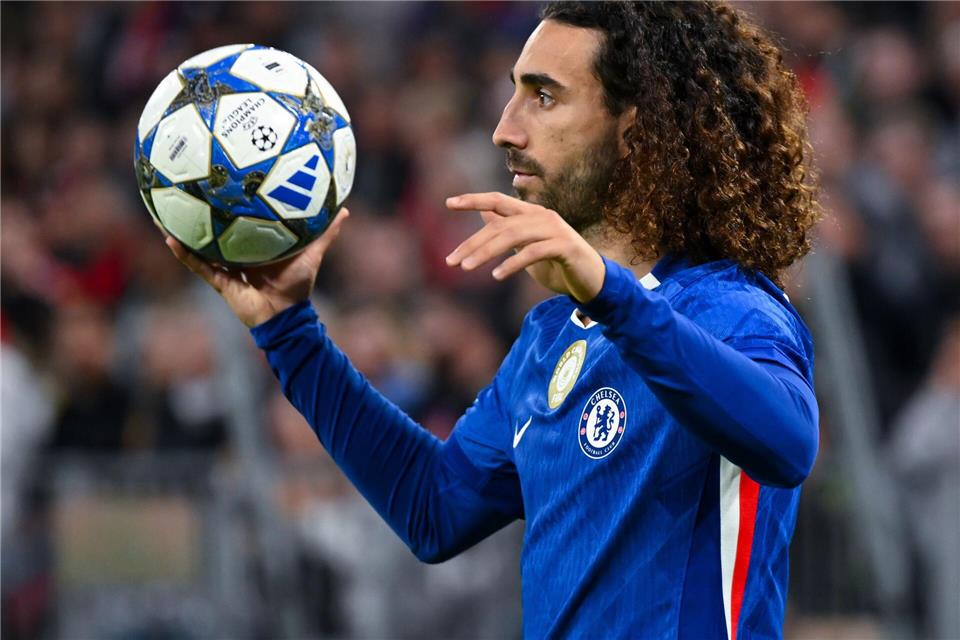 Soll vor einem Wechsel zu Real Madrid stehen: Marc Cucurella. (Archivbild)Sven Hoppe/dpa