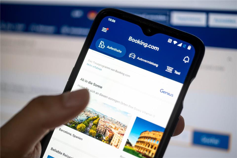 Sommerreisesaison: „Watchlist Internet“ warnt vor Kriminellen, die Booking.com missbrauchen, um Kreditkartendaten abzugreifen.picture alliance/dpa