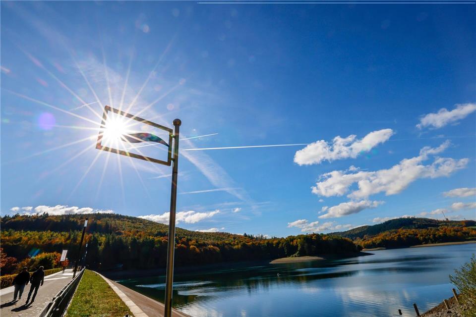 Sonne pur gab es gebietsweise in NRW. (Symbolfoto) Thomas Banneyer/dpa