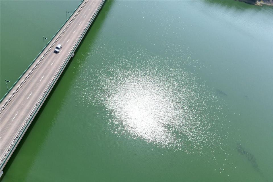 Bilder des Tages Sonne spiegelt sich im Wasser Bodo Schackow/dpa
