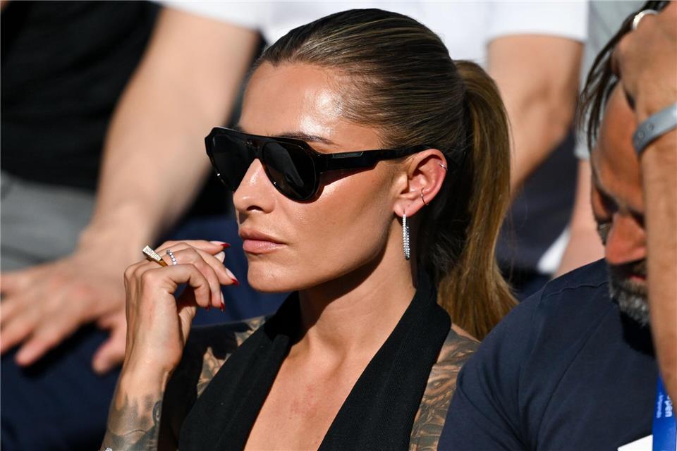 Sophia Thomalla brachte ihrem Freund Alexander Zverev eine tierische Überraschung mit. (Archivbild)Sven Hoppe/dpa