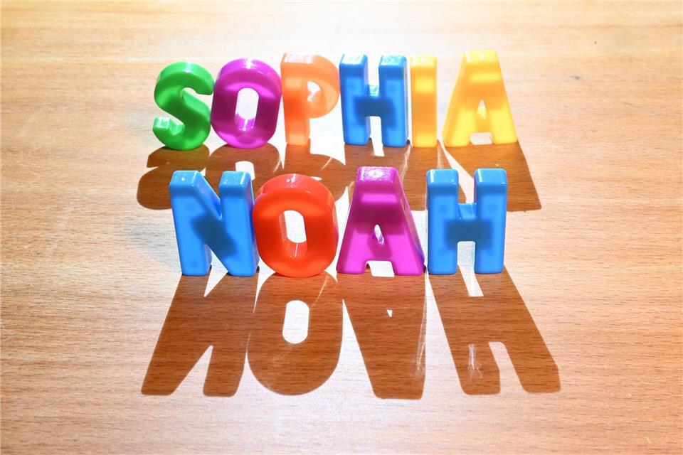 Sophia und Noah sind die beliebtesten Vornamen.Bernd Weißbrod/dpa