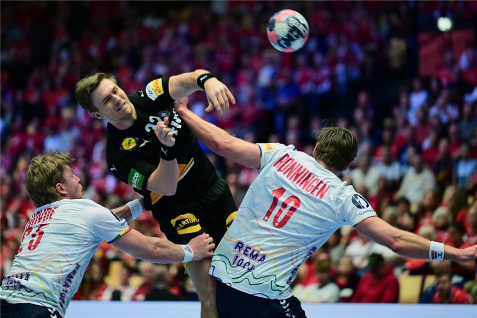 Sorgte für Torgefahr aus dem Rückraum: Franz Semper.Sina Schuldt/dpa