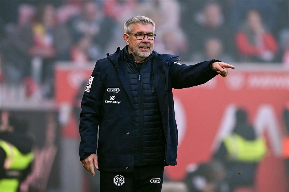 Sorgte für den Mainzer Aufschwung: Trainer Urs Fischer.  Florian Wiegand/dpa