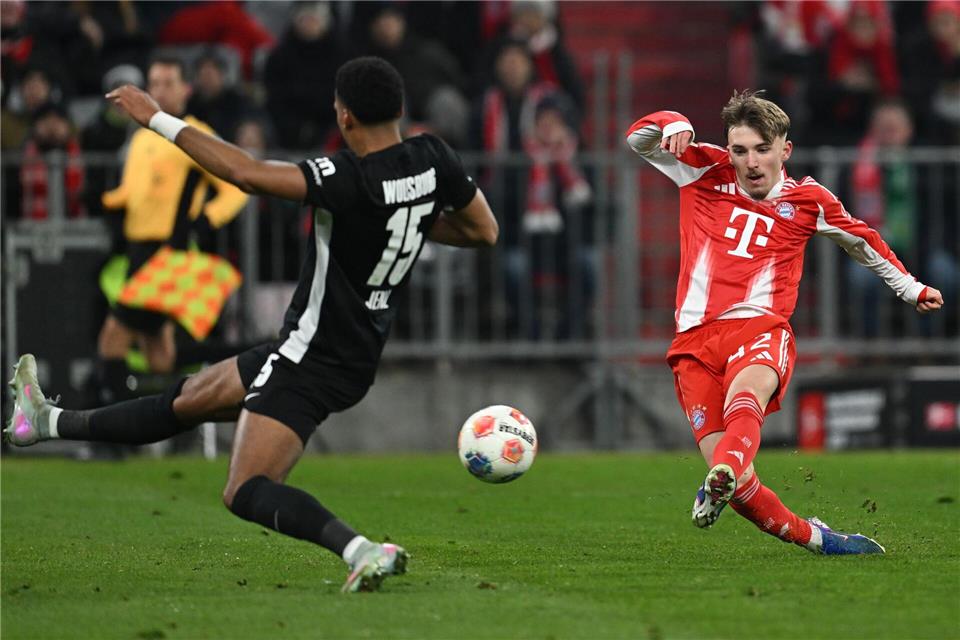 Sorgte mit seiner Schwärmerei für Real Madrid für Wirbel: Bayern-Jungstar Lennart Karl.Sven Hoppe/dpa