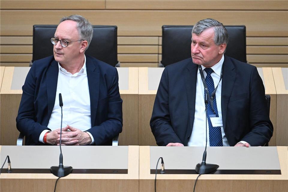 Sowohl die SPD als auch die FDP fühlten sich im Wahlkampf zerrieben vom Zweikampf zwischen CDU und Grünen.Marijan Murat/dpa