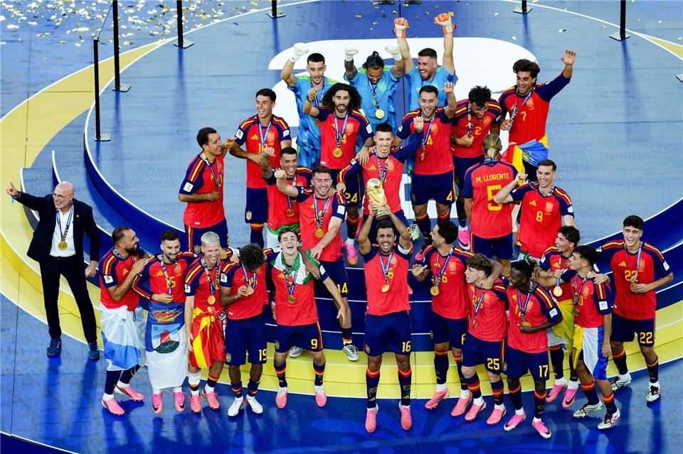 Spanien ist Weltmeister.Martin Rickett/PA Wire/dpa