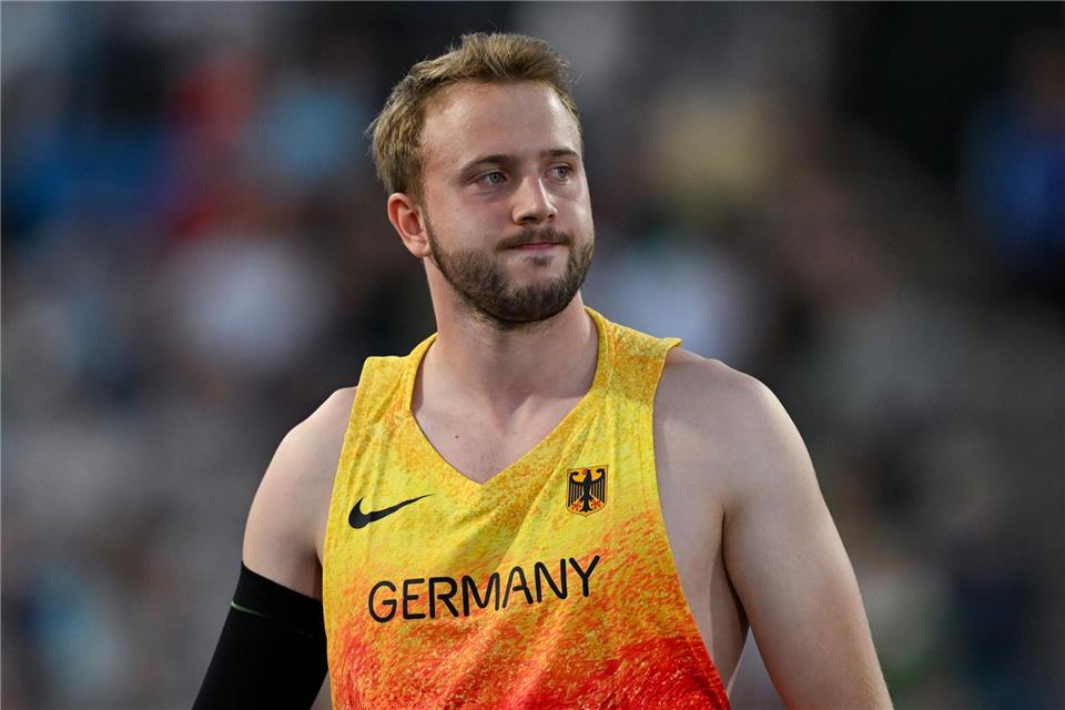 Speerwerfer Nick Thumm lieferte einen guten EM-Wettkampf.Sven Hoppe/dpa