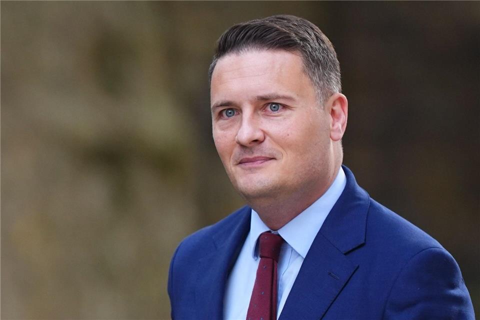 Spekulationen zufolge will Gesundheitsminister Wes Streeting den Premierminister herausfordern. (Archivfoto)James Manning/PA Wire/dpa