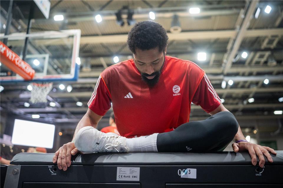 Spencer Dinwiddie fand bei der Niederlage in Valencia zu spät seinen Rhythmus. (Archivbild)Harald Tittel/dpa