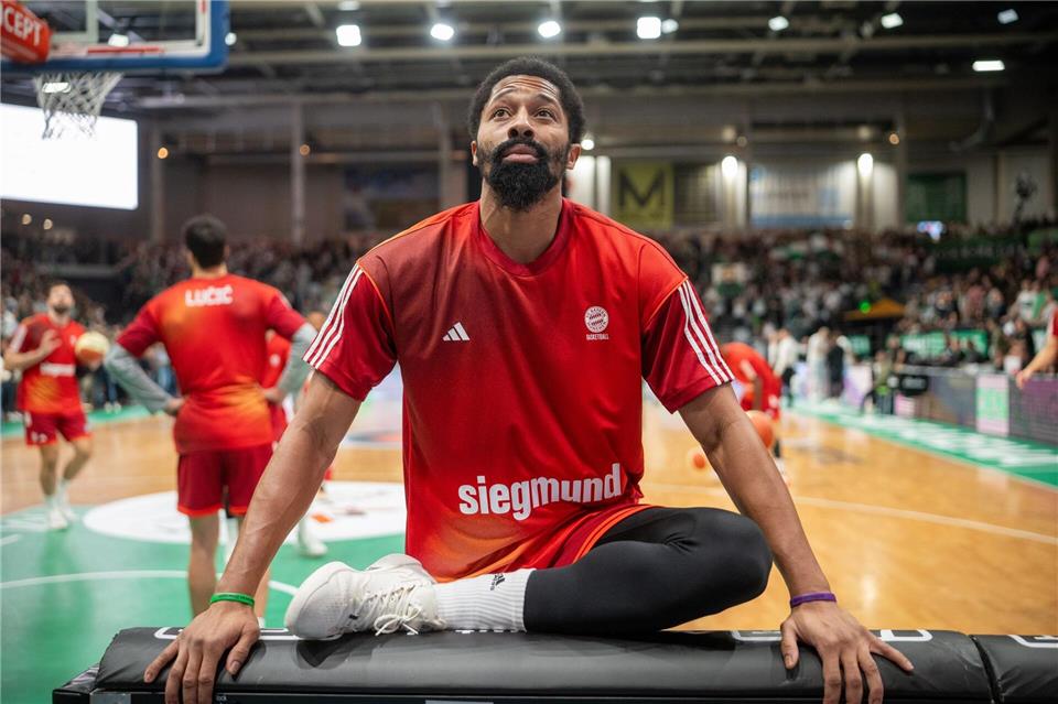 Spencer Dinwiddie konnte die Bayern bei Villeurbanne nicht zum Sieg führen. (Archivbild)Harald Tittel/dpa