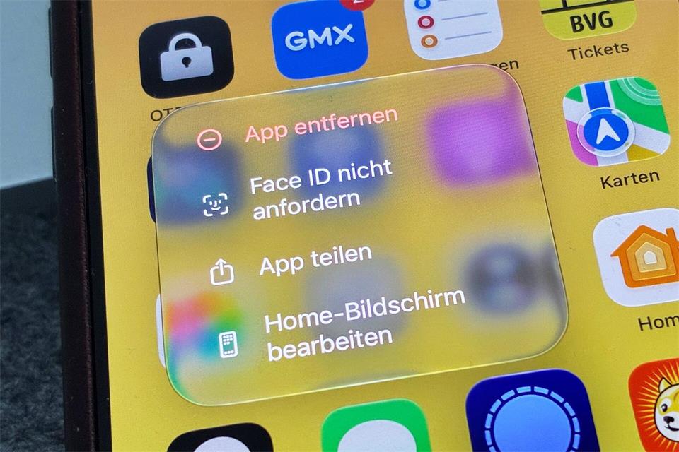 Sperre für einzelne Apps? Kein Problem, das geht mit iOS.Till Simon Nagel/dpa-tmn