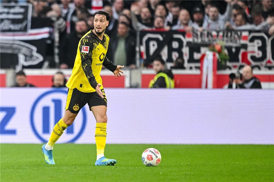 Spielt in dieser Saison nicht mehr für den BVB: Ramy Bensebaini. (Archivbild)Harry Langer/dpa